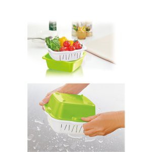 Bộ rổ đựng hoa quả hình vuông Nhật Bản