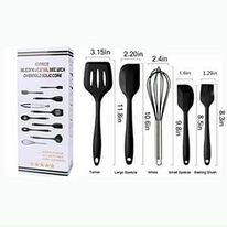 Bộ Dụng Cụ Làm Bánh Silicone, Set 5 dụng cụ làm bánh silicon siêu hot