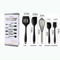 Bộ Dụng Cụ Làm Bánh Silicone, Set 5 dụng cụ làm bánh silicon siêu hot [Bảo Vệ Sức Khỏe - Bảo Vệ Môi Trường]