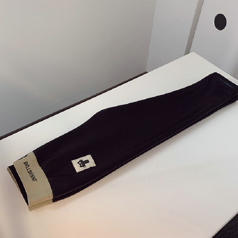 Quần legging lót lông cừu dày in họa tiết hoạt hình dễ thương thời trang mùa đông cho bé gái