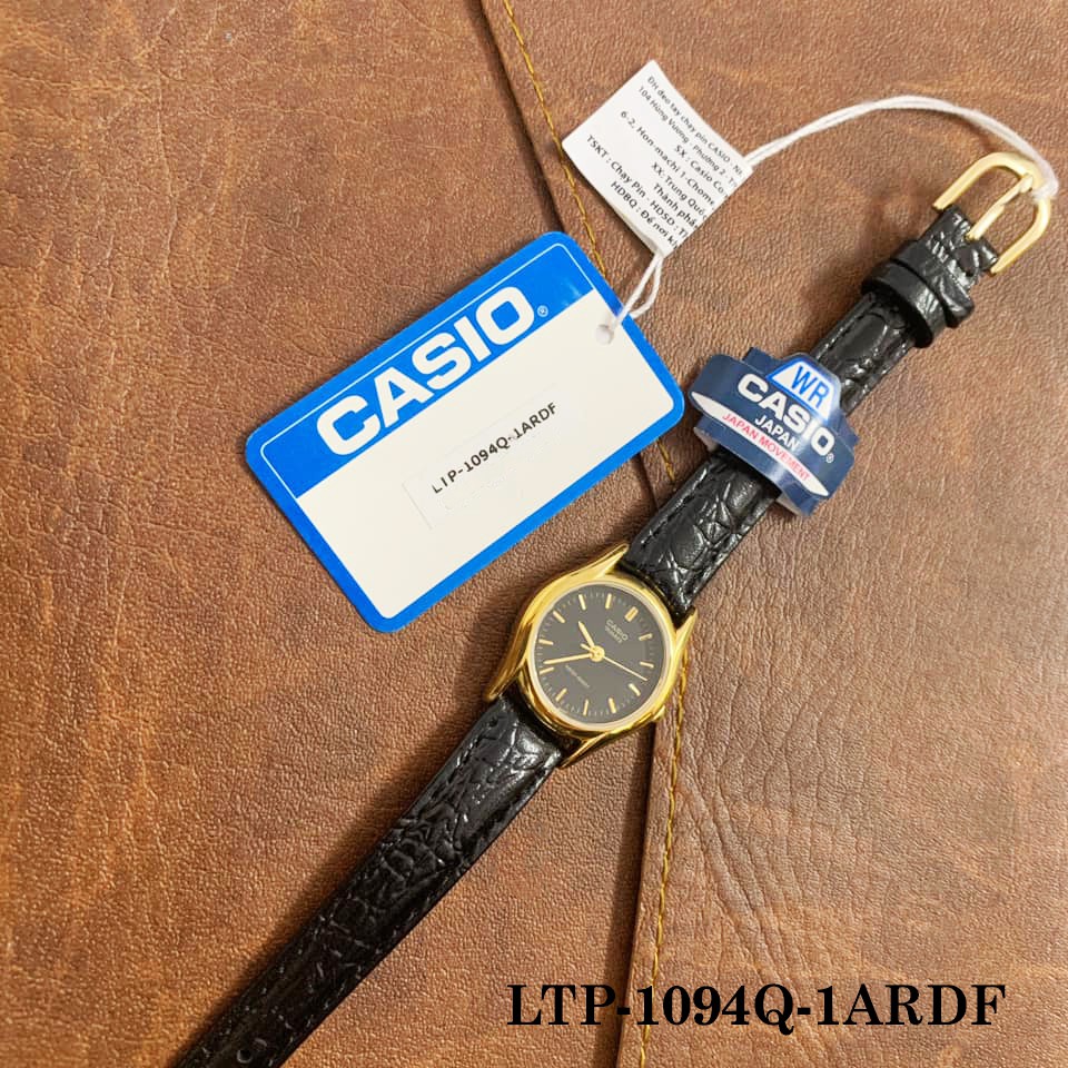 [CHÍNH HÃNG] Đồng hồ nữ dây da Casio Standard Anh Khuê LTP-1094 Series cao cấp