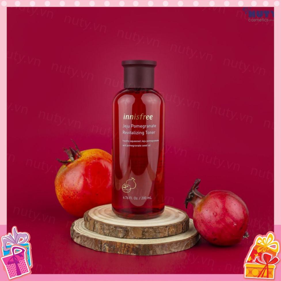 NƯỚC HOA HỒNG/ Ngăn Ngừa Lão Hóa Chiết Xuất Từ Lựu Innisfree Jeju Pomegranate Revitalizing Toner 200ml