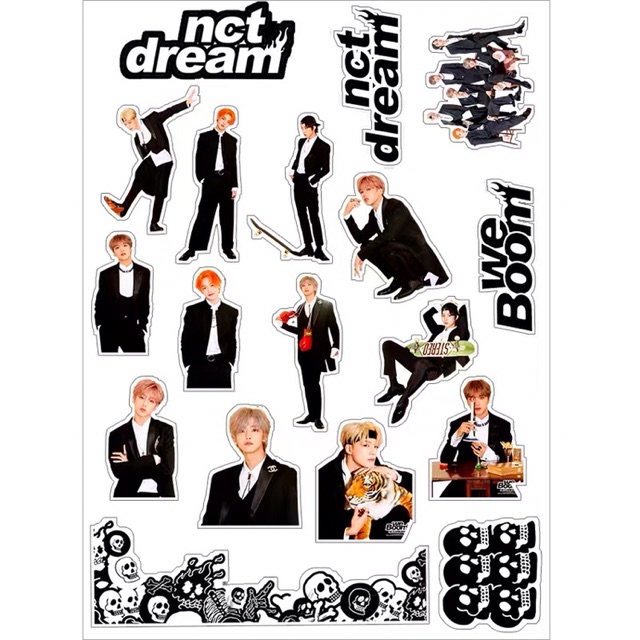 Sticker NCT DREAM We boom