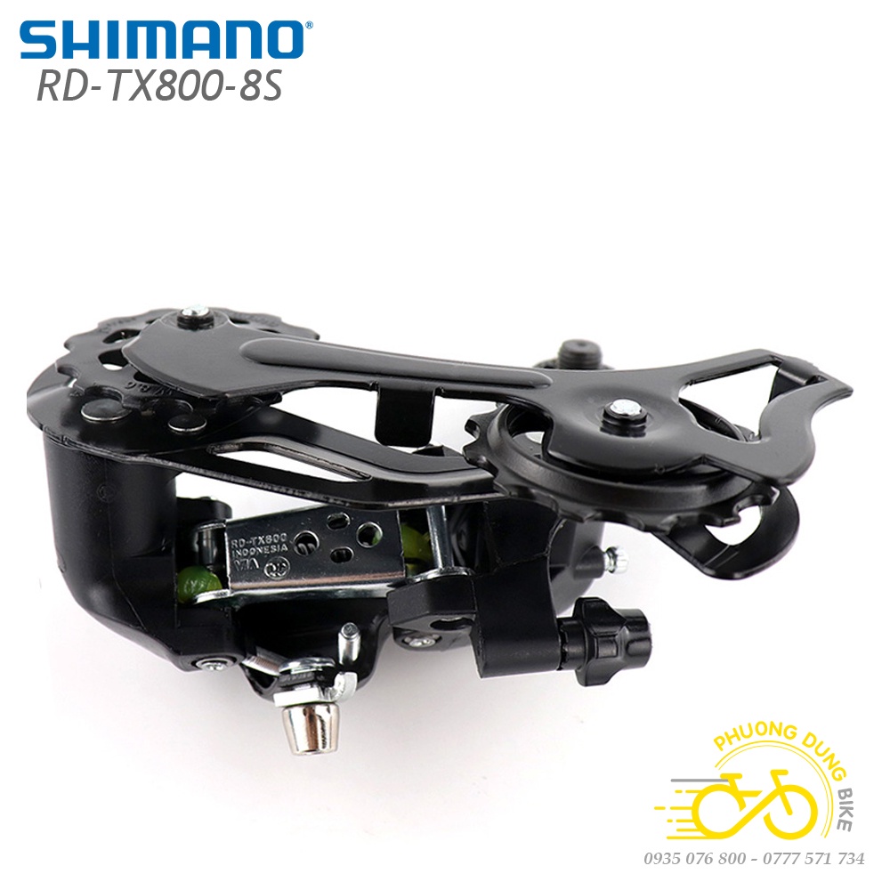 Groupset Mini 3 Món: Tay đề bấm xả, Sang đĩa, Củ đề xe đạp SHIMANO TX800 3x8 Speed