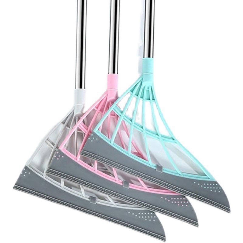 Chổi Gạt Nước Thông Minh Bằng Silicone ,Bộ Chổi Quét Sàn Nhà Không Dính Có Thể Tháo Gỡ