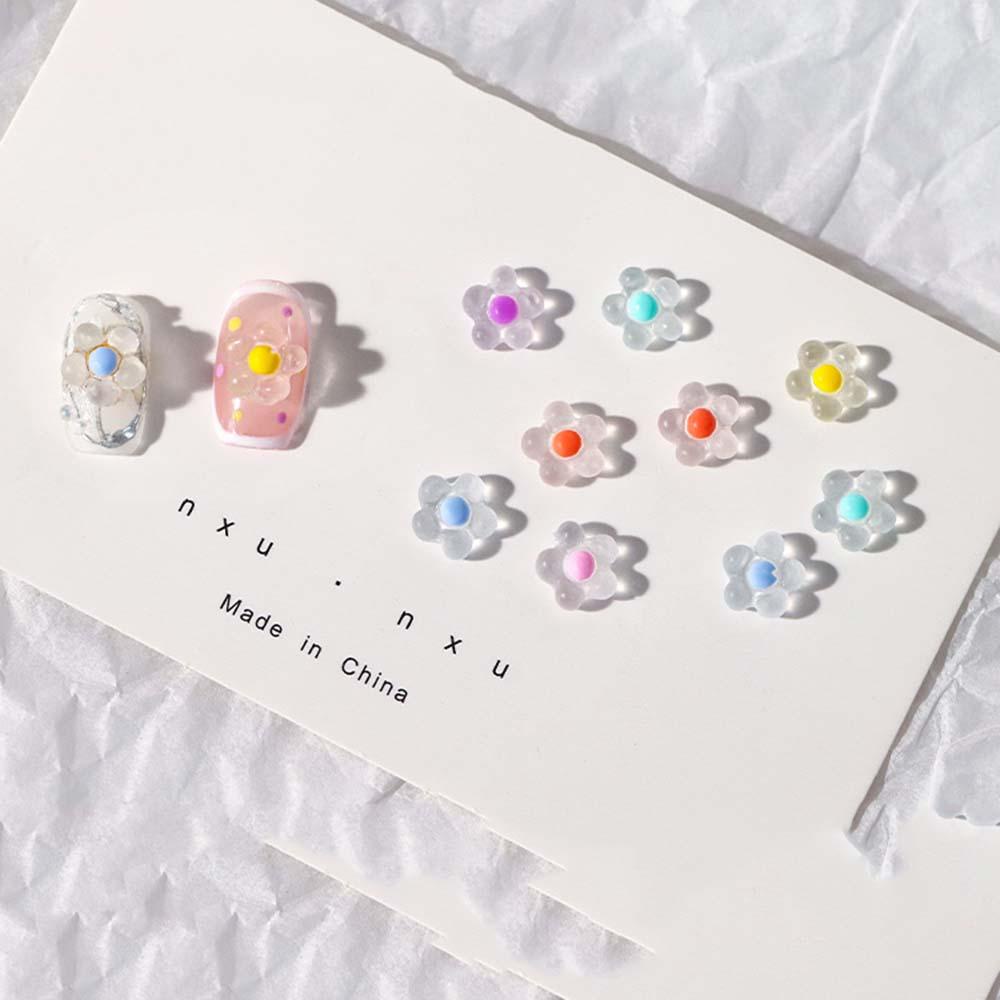 Phụ Kiện Trang Trí Móng Nghệ Thuật Hình Hoa Xinh Xắn