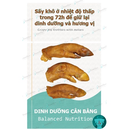 [MÓN MỚI]Snack Siêu Sạch Răng JFamille, Móng Giò Bỏ Lò, Bổ Sung Protein, Chống Cắn Phá, Giảm Stress. JF151