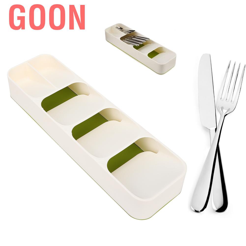 GOON Hộp Đựng Dụng Cụ Nhà Bếp Nhiều Ngăn Tiện Lợi