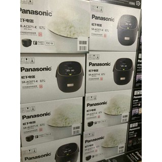 Nồi cơm điện Panasonic SR-AC071-K - 2,1 lít