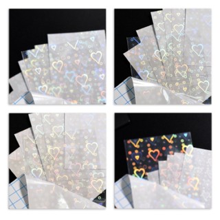 Tấm sticker hình tim lấp lánh siêu hot