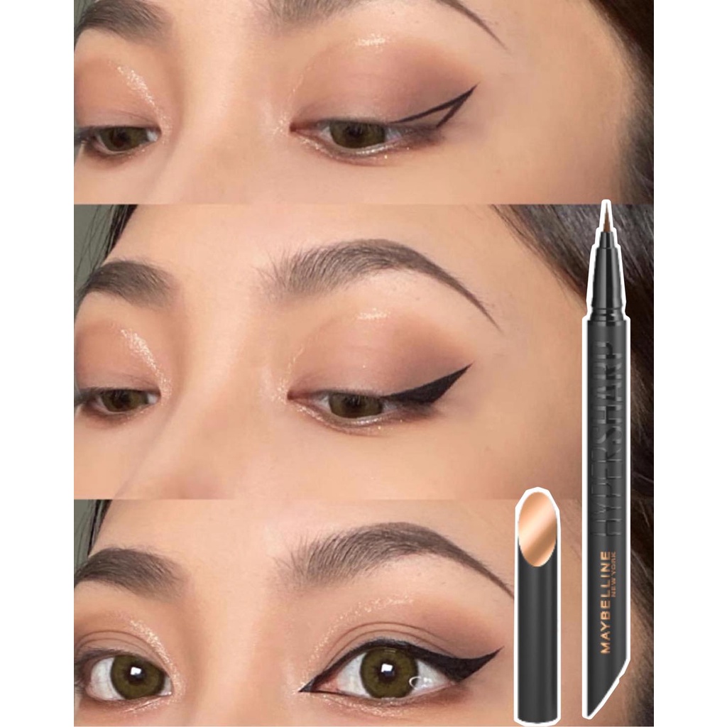 Maybelline Bút kẻ mắt nước siêu sắc mảnh Maybelline New York Hyper Shapp Extreme Liner