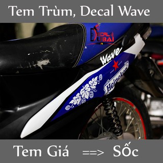 Tem trùm wave heniken xanh trắng