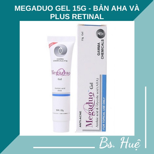 ✅[Chính Hãng] MEGADUO Gel 15g - Bản AHA và Plus Retinal 1.0 - Giảm Mụn Thâm, Trứng Cá, Dưỡng Da