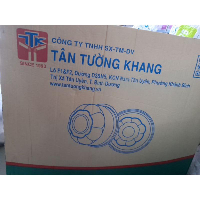 10 Tô Bông Mai 1000ml Kèm Nắp Tân Tường Khang