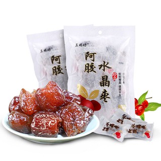 Táo Mật Ayao / Mứt Táo Tàu Đường Nâu mguyên chất ăn liền - Dưỡng nhan giảm nhăn (Bịch 100g)