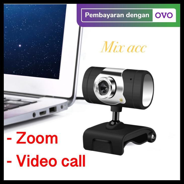 Webcam F6 Tích Hợp Mic Và Đèn Led Hỗ Trợ Quay Video