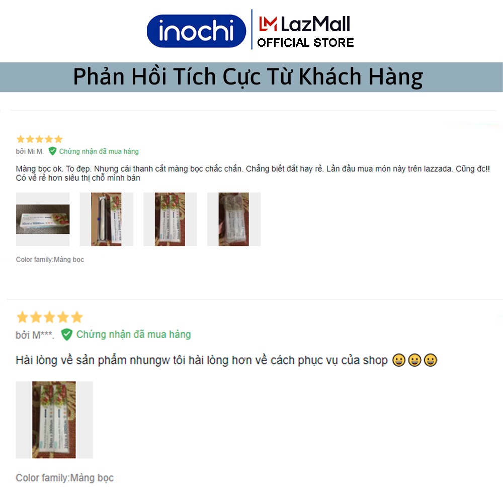 Màng co bọc thực phẩm cao cấp 30*20000 cm PE Shinsen Inochi bảo quản thực phẩm tươi sạch loại