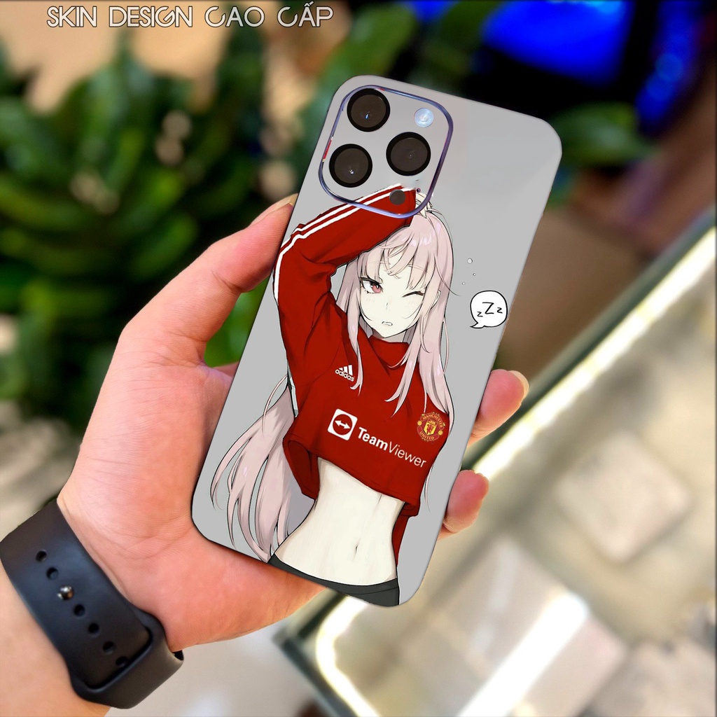 Miếng dán Skin điện thoại hình Mu Fan Girl, dán iphone, Samsung, Oppo, nhiều dòng máy