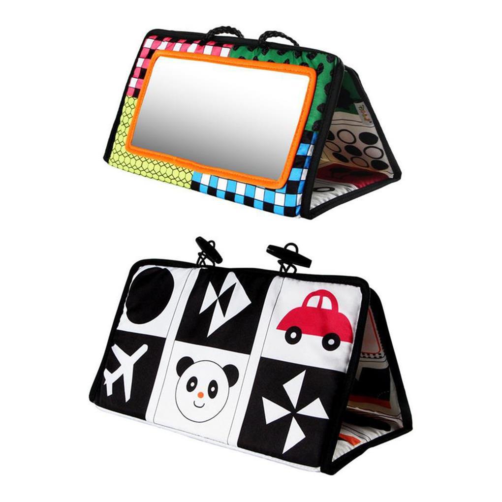 [Choo] Đồ Chơi Gương Thời Gian Tăng Khả Năng Tương Phản Cao Đồ Chơi Giáo Dục Sớm Thú Vị Cho Bé Sơ Sinh