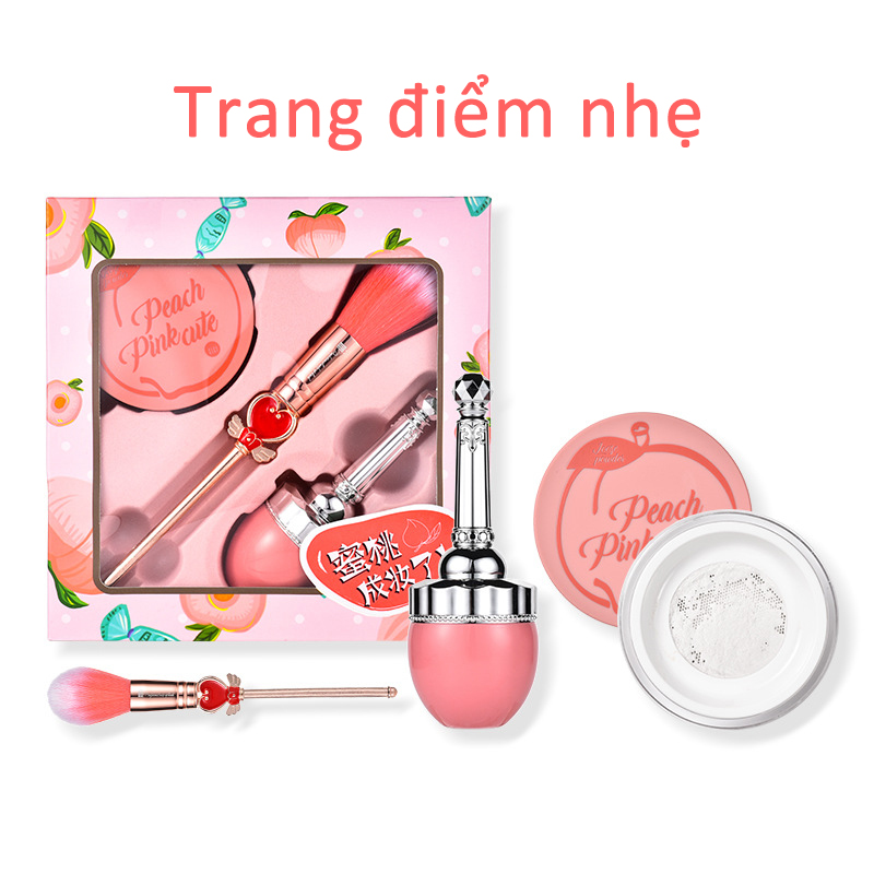 Bộ trang điểm XIXI PEACH PINK 3-SET, màu hồng đào siêu đẹp-URBXX-T3 | BigBuy360 - bigbuy360.vn
