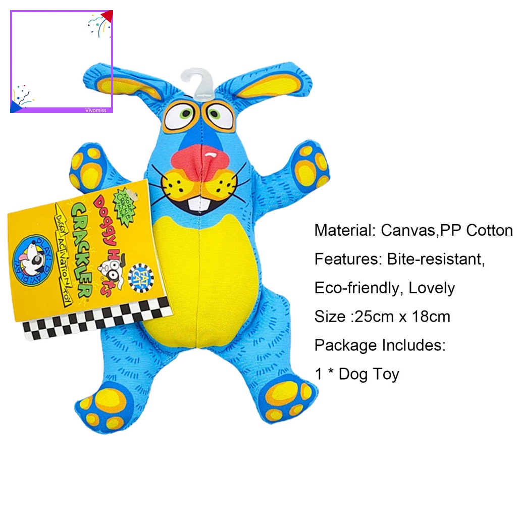 Đồ Chơi Nhai Gặm Bằng Vải Bạt Cotton PP Cho Thú Cưng Trong Nhà Và Ngoài Trời