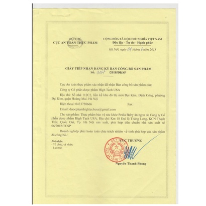 Bé Ăn Ngon Siro PEDIA Baby- Bổ sung axit amin, vitamin giúp bé ăn ngon miệng, giảm biếng ăn, tiêu hóa khỏe - Hộp 20 ống
