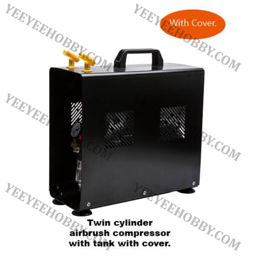 DỤNG CỤ MÔ HÌNH - MÁY NÉN KHÍ KHÔNG DẦU SIÊU ÊM AIR COMPRESSOR TC90TS CÓ CÁCH NHIỆT