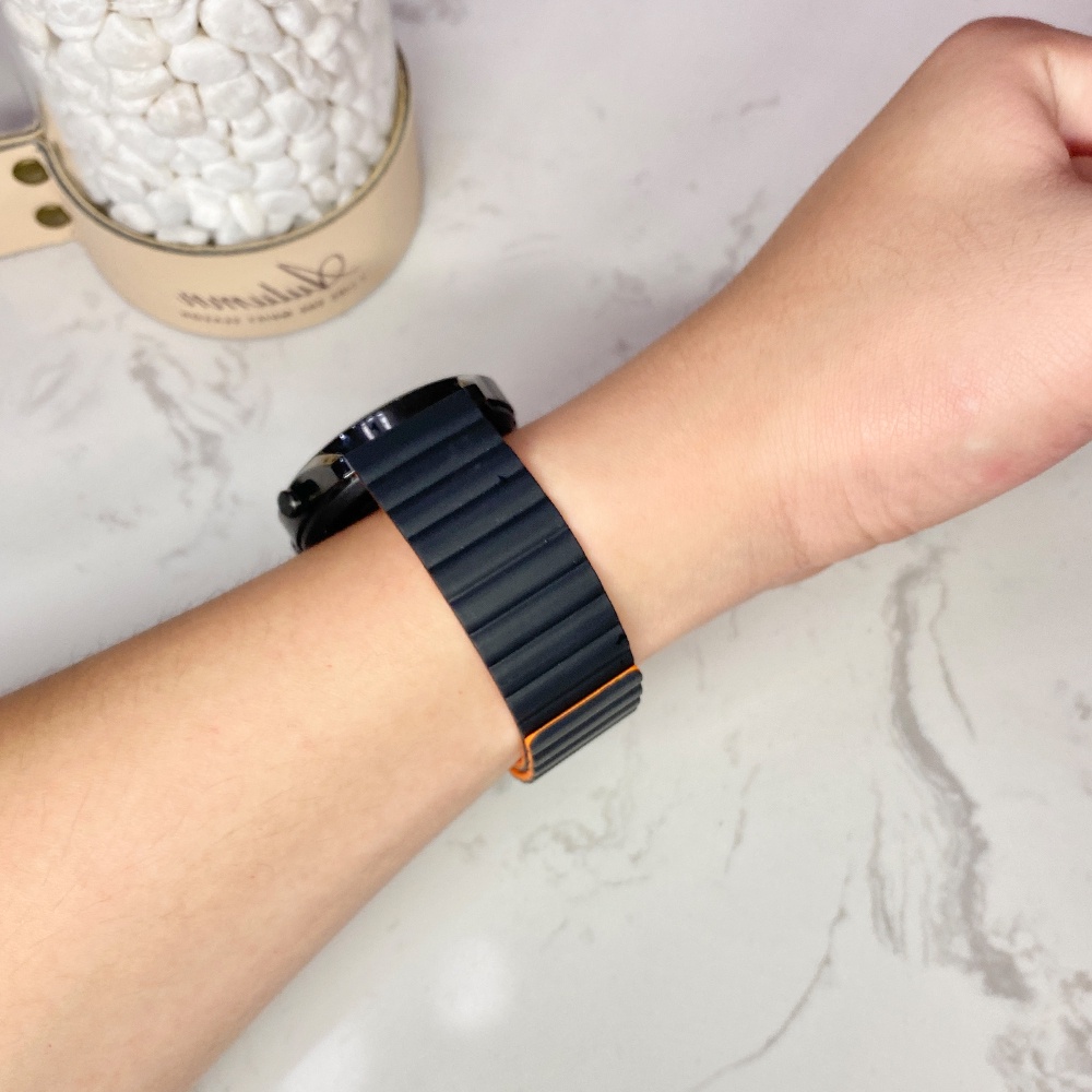 Dây Đeo Silicon Khóa Nam Châm Cho Đồng Hồ Thông Minh Xiaomi Watch S1