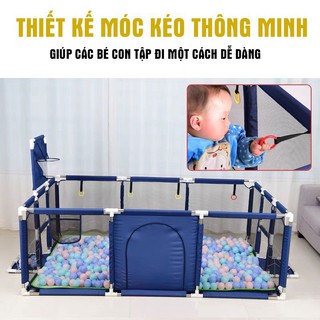 [TẶNG bóng] Quây bóng, lều chơi bóng cho bé- Nhà bóng khung INOX HCN- Siêu rẻ siêu đẹp chất liệu CAO CẤP!