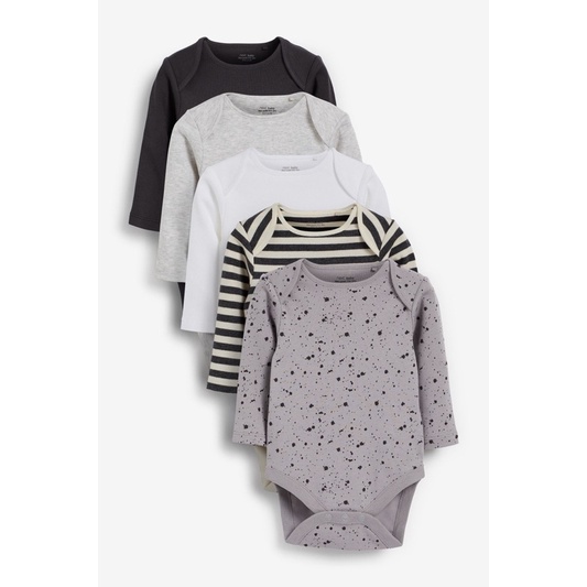 5 áo body dài tay cài cúc đũng nect sale