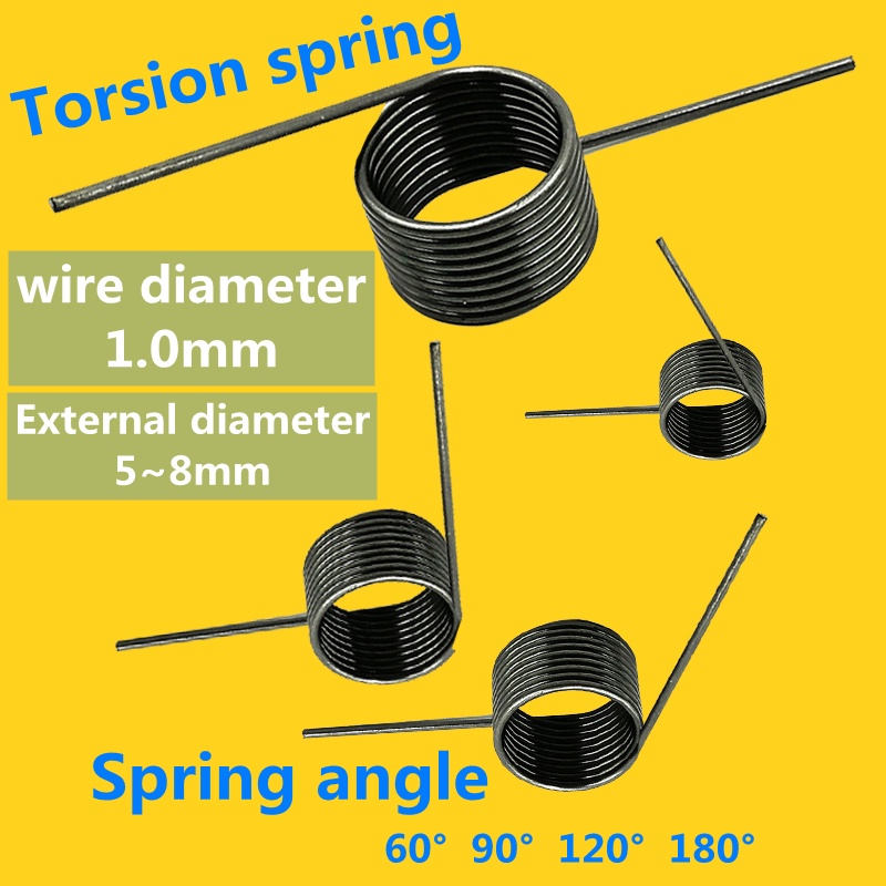 Lò Xo d1.0mm 5mm ~ 10mm Góc 60 / 90 / 120 / 180 Chuyên Dụng°