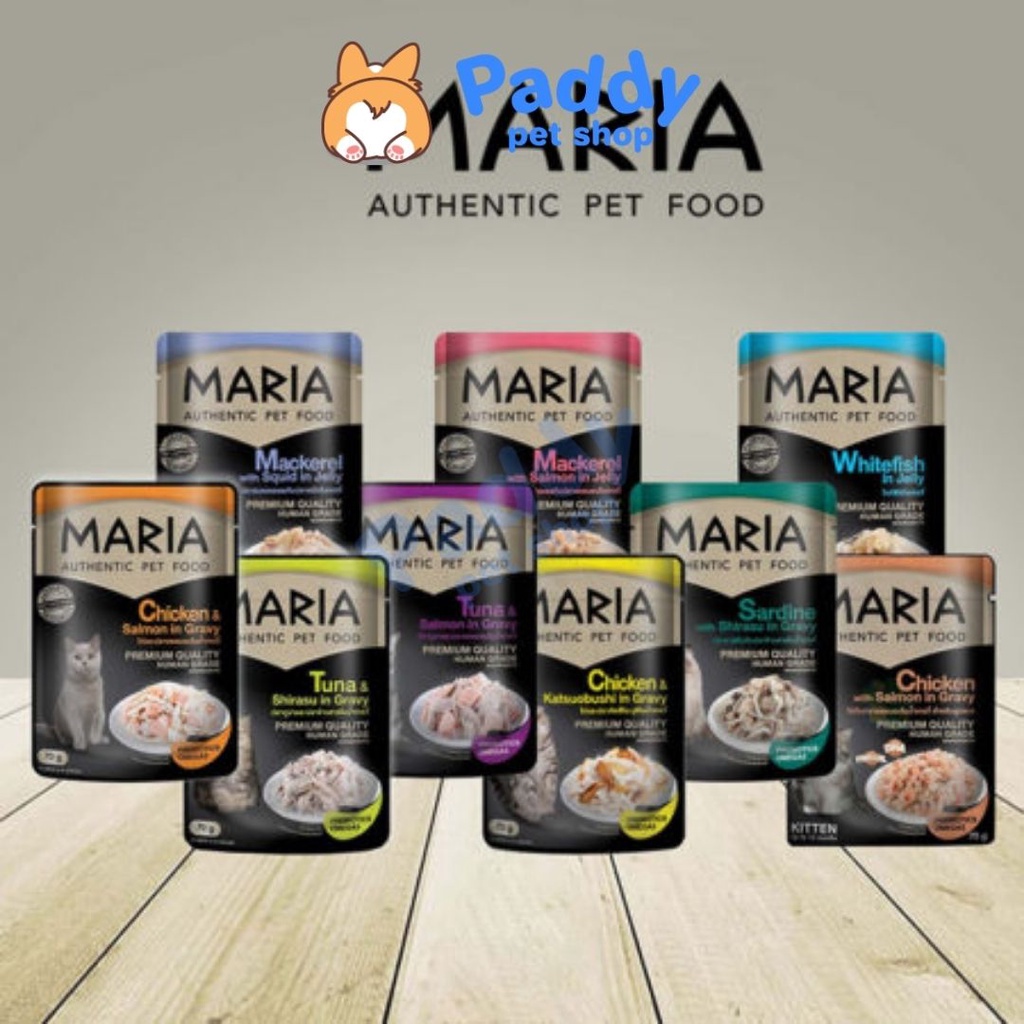 Pate Mèo Maria Cat Cao Cấp 70g