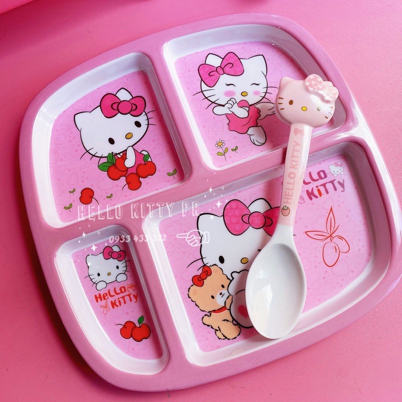 Khay 4 ngăn HelloKitty - Doremon Doraemon