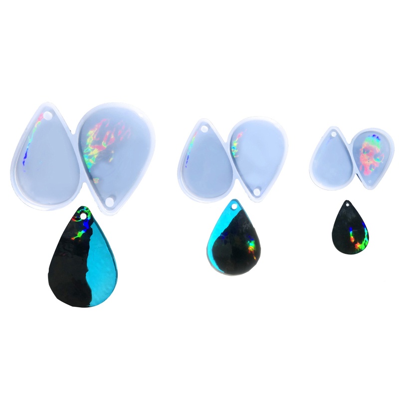 Khuôn Làm Móc Khóa / Vòng cổ Bằng Epoxy Hình Bóng Đèn DIY