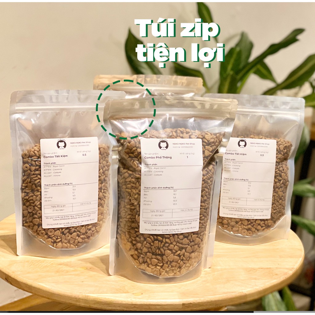 Thức ăn hạt khô cho mèo cat’s on giàu dinh dưỡng 1 kg