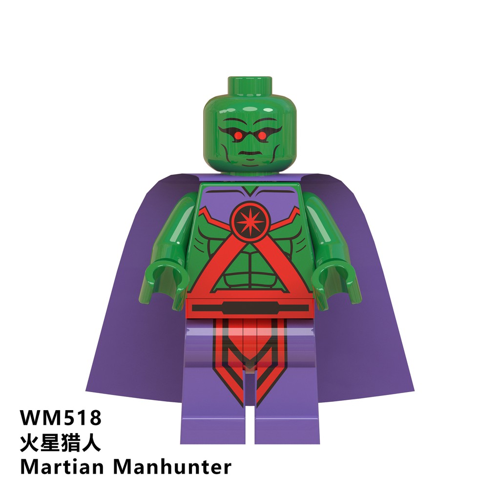 Minifigures Marvel DC Các Mẫu Nhân Vật Batman Robin Mẫu Độc Đáo WM6038