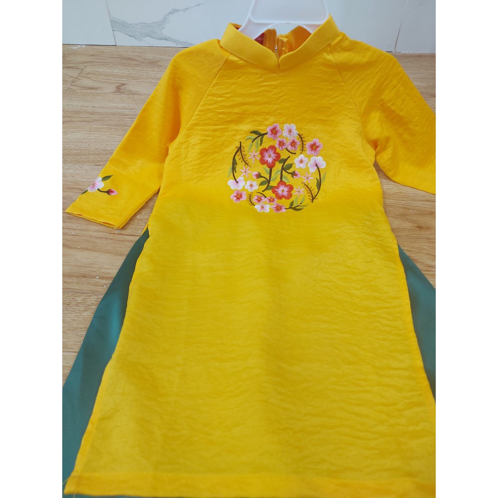 Sét áo dài cách tân mẹ bé cao cấp đẹp mềm mại co giãn nhẹ nhàng