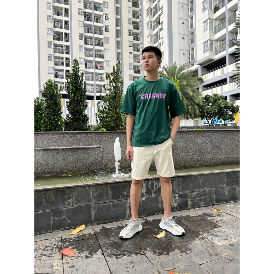 [ TOP BÁN CHẠY ] Áo thun bad habits Cracken người máy Nam nữ Áo thun tay lỡ vải cotton