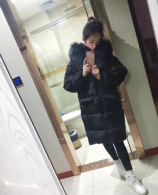 (HÀNG SẴN) Áo Phao Cổ Lông Dáng Dài Hàng QCCC | BigBuy360 - bigbuy360.vn