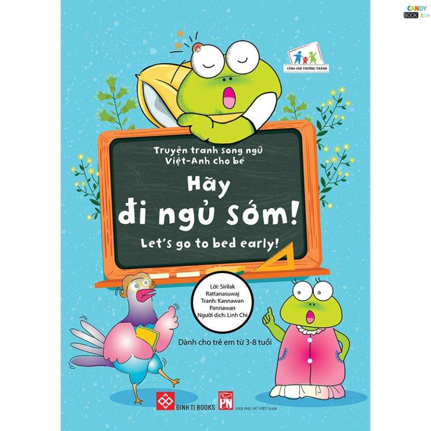 SÁCH - Combo - Truyện tranh song ngữ Việt-Anh cho bé (12 tập)