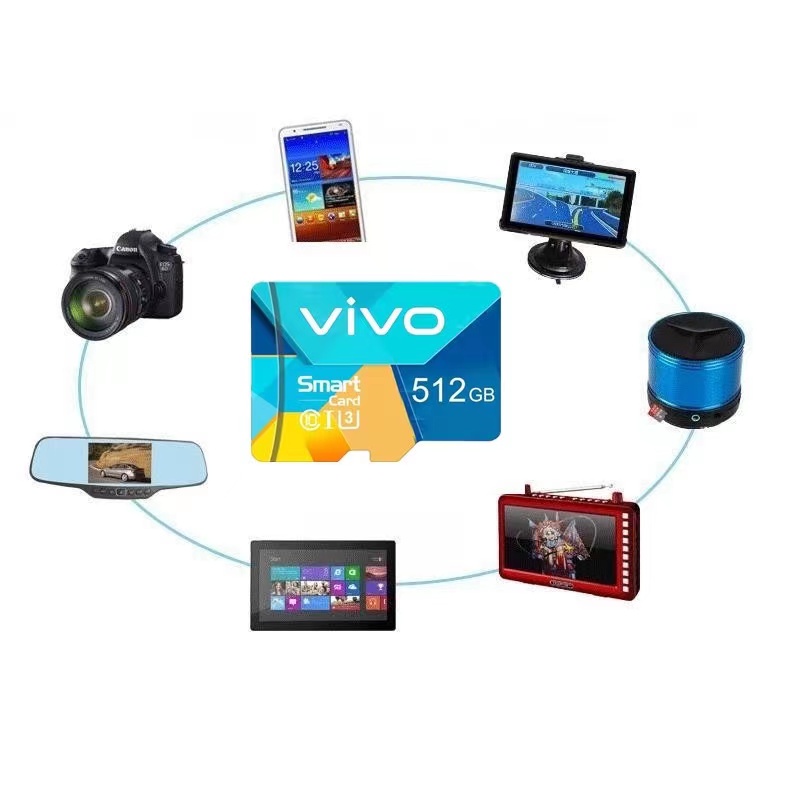 Thẻ Nhớ Tốc Độ Cao Vivo Class10 UHS-I SDHC / SDXC 16GB / 32GB / 64GB / 128GB / 256GB / 512GB