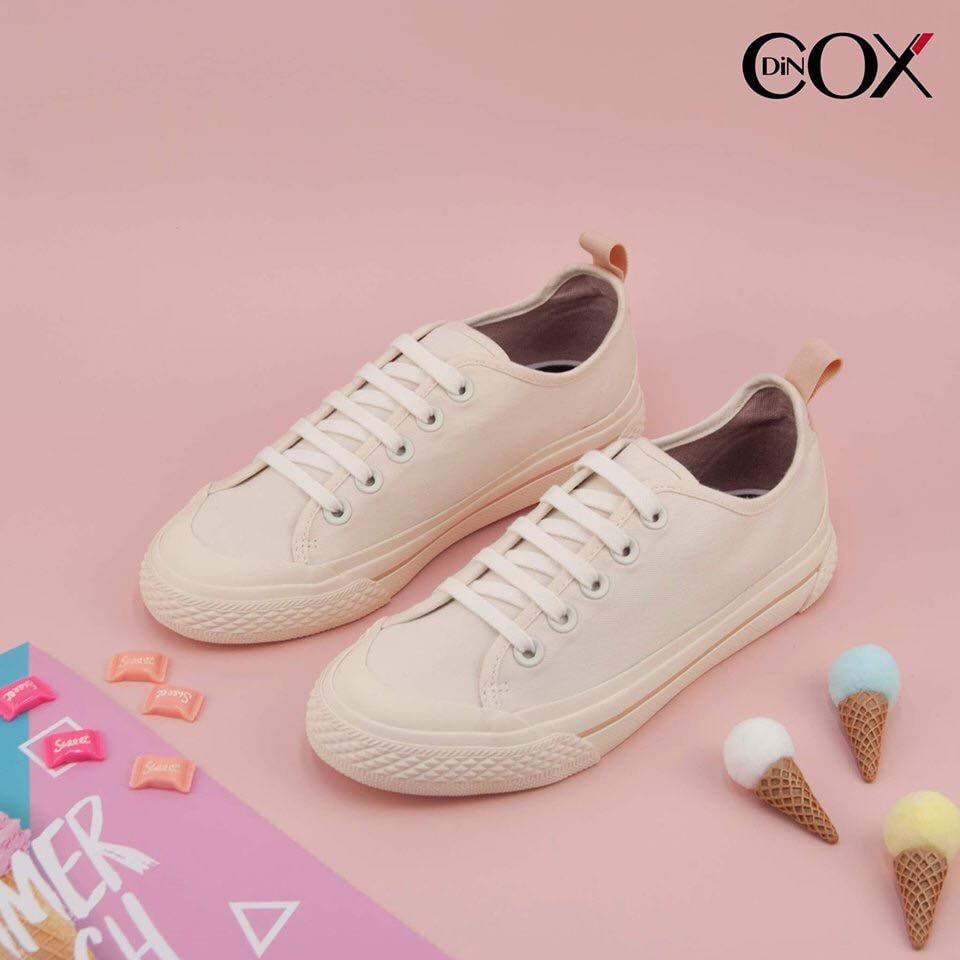 Giày Sneaker Nữ Vải DINCOX C20 WHITE