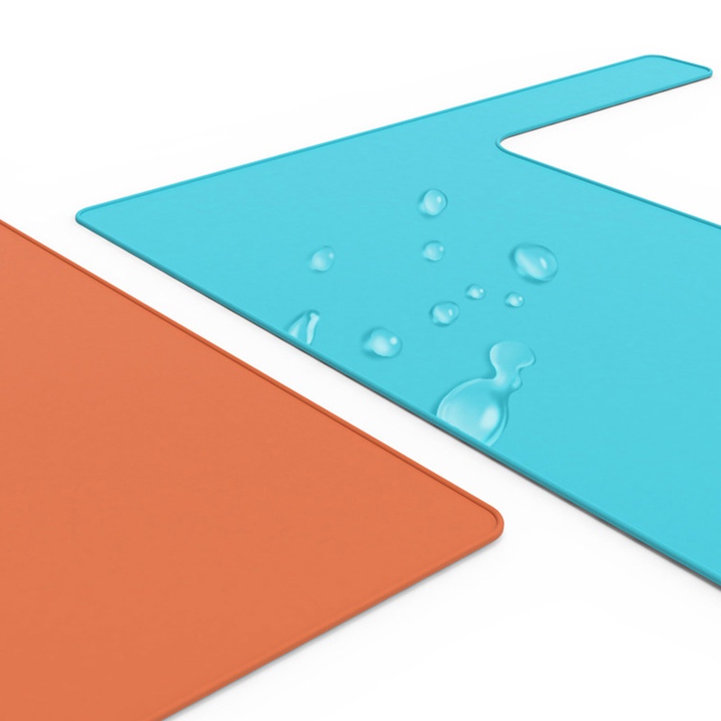 Tấm Lót Bàn Ăn Bằng Silicone Không BPA Chống Nước Chống Dầu Dành Cho Trẻ Em