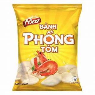 Bánh snack Poca vị phồng tôm 37g