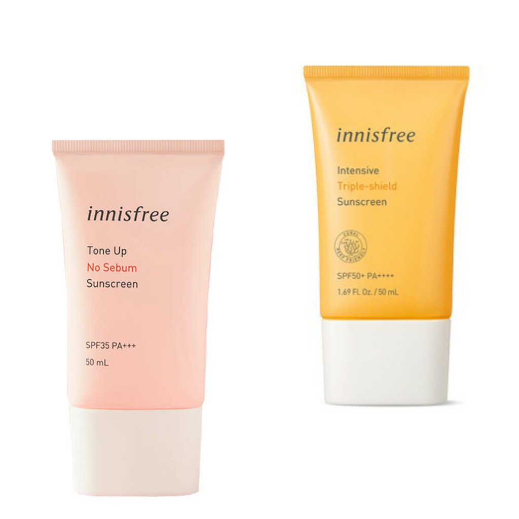 Kem Chống Nắng Innisfree Sunscreem 50ml Có Độ Chống Nắng SPF 50+ PA +++