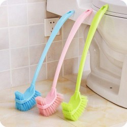 Dụng cụ cọ bồn cầu - Chổi cọ toilet 2 đầu - Dụng cụ rửa nhà vệ sinh