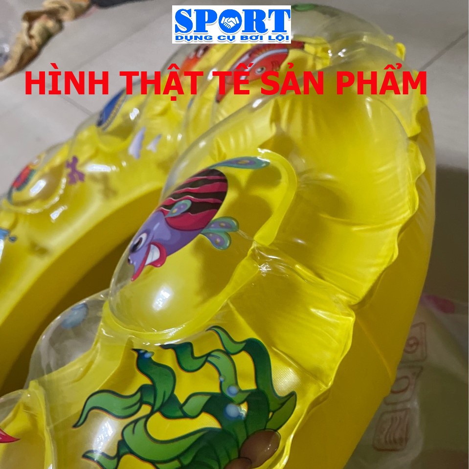 Phao Bơi Tròn 2 Lớp Đường Kính 60,70,80,90cm  Ngừoi Lớn Và Trẻ E Shop-Dungcuboiloi