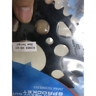 Bộ nhông sên dĩa Winner (Nhông15, dĩa 42T Rector-sên X1R có phốt)