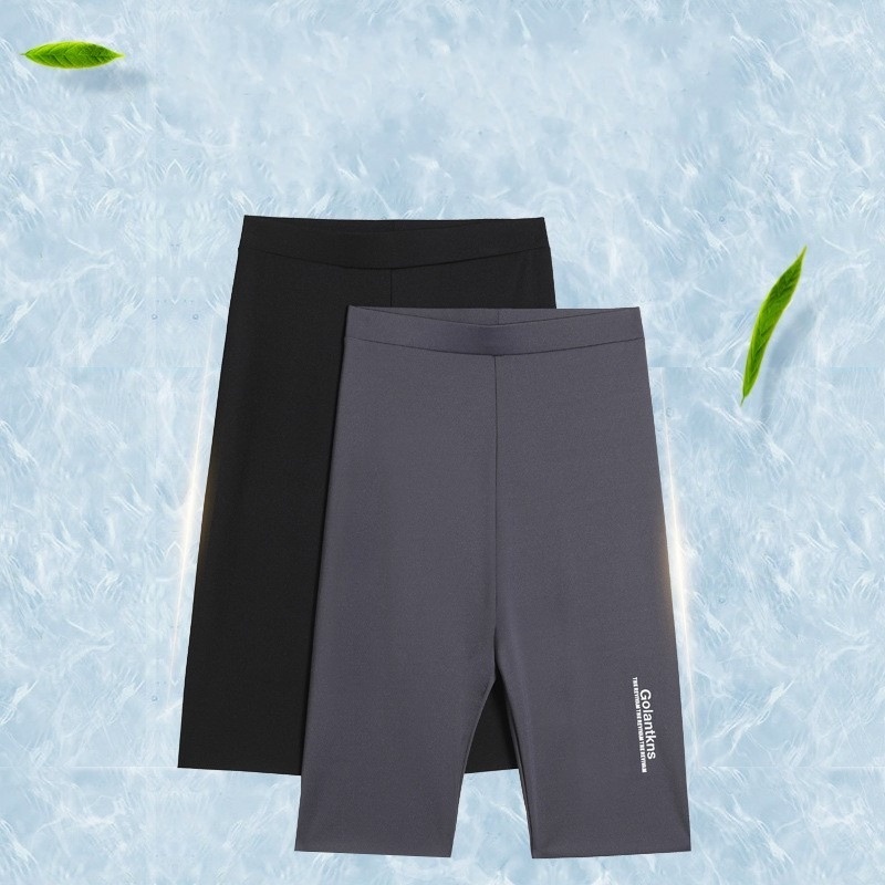 L/xl Quần Legging Tập Yoga Lưng Cao Định Hình Cơ Thể Màu Trơn Bằng Lụa Băng Không Đường May Độ Co Giãn Cao Dành Cho Nữ