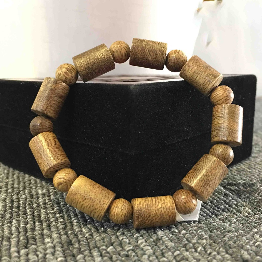 Vòng Tay Trầm Hương Thiên Nhiên Đốt Trúc - 10 MM - Bảo Hành Mùi Thơm Vĩnh Viễn | BigBuy360 - bigbuy360.vn